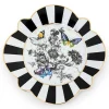 Butterfly Toile Salad Plate
