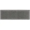 Courtly Check 2'6 x 9' Grey Sisal Runner Rug
