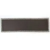 Courtly Check Black Sisal 2'6 x 9' Runner