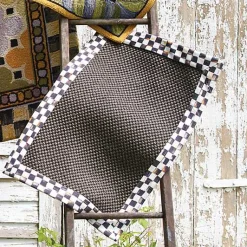 Courtly Check Black Sisal 2' x 3' Rug