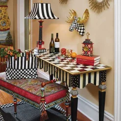 Courtly Check Black Sisal 3' x 5' Rug