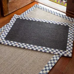Courtly Check Black Sisal 2' x 3' Rug