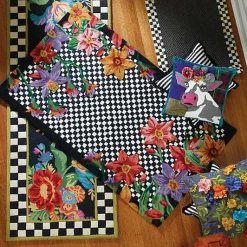 Courtly Check Black Sisal 2' x 3' Rug