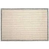 Courtly Check Cable Wool Sisal 6' x 9' Rug