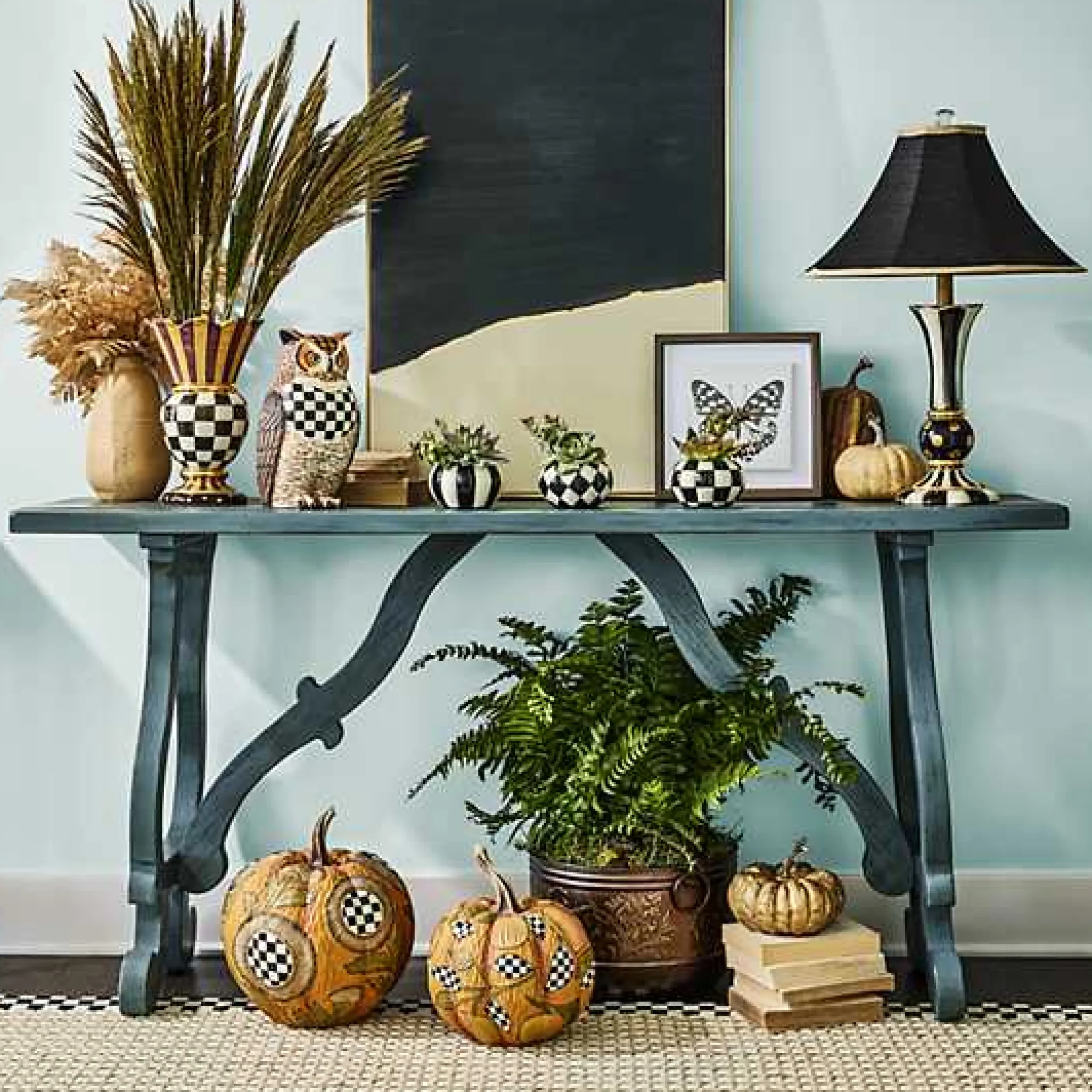 Courtly Check Cable Wool Sisal 6' x 9' Rug