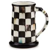 Courtly Check Ceramic Beer Mug