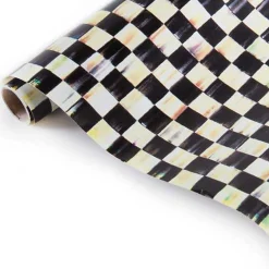 Courtly Check Gift Wrap, Set of 2