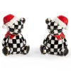 Courtly Santa Bear Salt  Pepper Set