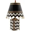 Courtly Zig Zag Table Lamp