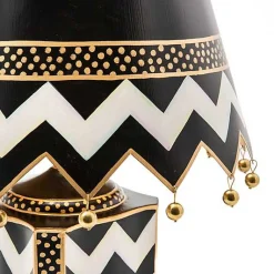Courtly Zig Zag Table Lamp