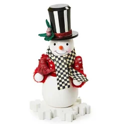 Cozy Christmas Snowman Nutcracker