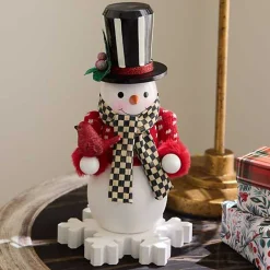 Cozy Christmas Snowman Nutcracker