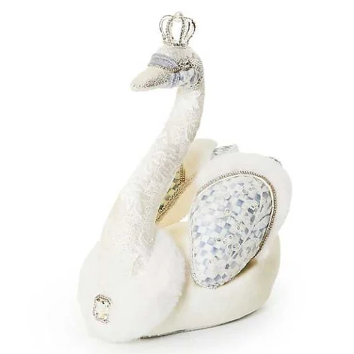 Crystal Palace Small Embellished Fabric Swan