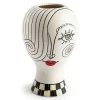 Doodles Lady Head Vase