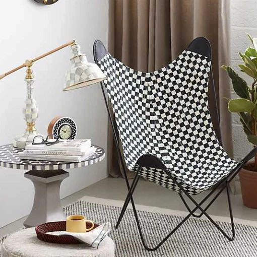 Dotty Round Desk Clock