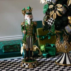 Emerald Luxe Castle Guard Nutcracker