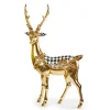 Emerald Luxe Standing Gold Deer