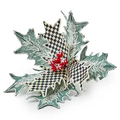 Farmhouse Holiday Holly Clip