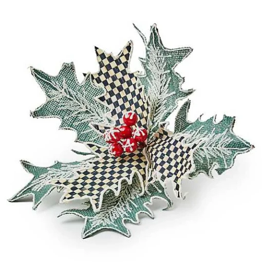 Farmhouse Holiday Holly Clip