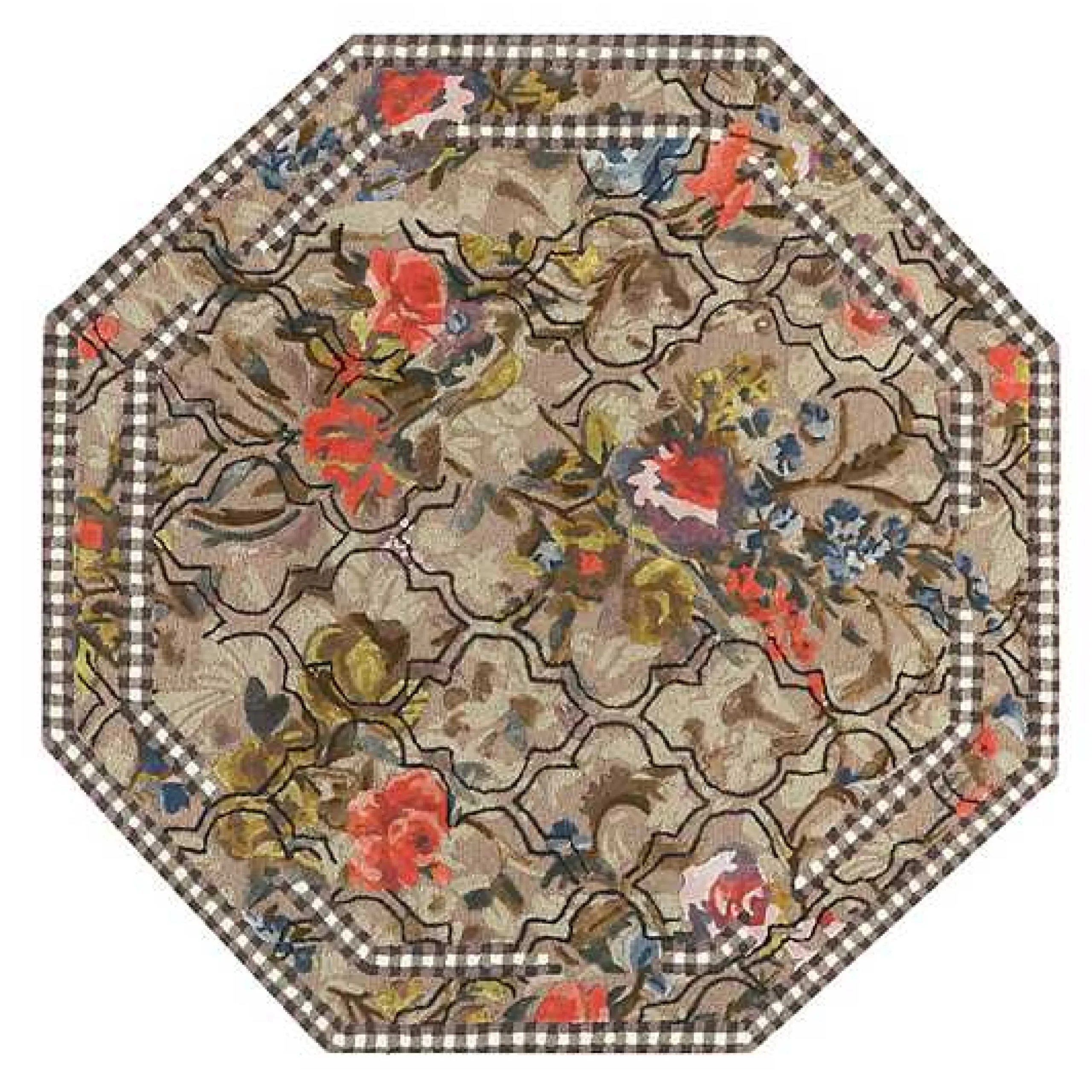 Field Study Floral 6' Octagon Rug