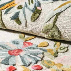 Flower Garden 6' Round Rug