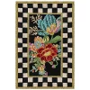 Flower Market 2' x 3' Washable Rug