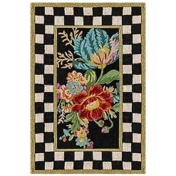 Flower Market 2' x 3' Washable Rug