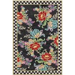Flower Market 8' x 10' Washable Rug