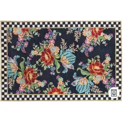 Flower Market 5' x 7'6 Washable Rug
