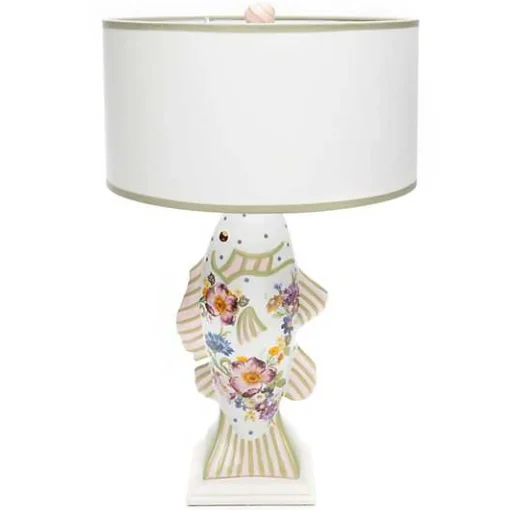 Flower Market Fish Table Lamp