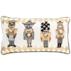 Glam Up Nutcracker Lumbar Pillow