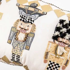 Glam Up Nutcracker Lumbar Pillow