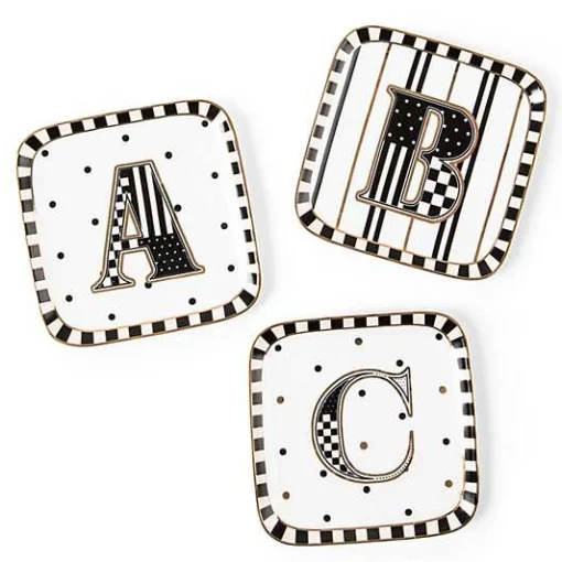 Monogram Dish - E