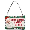 Needlepoint Santa Ornament