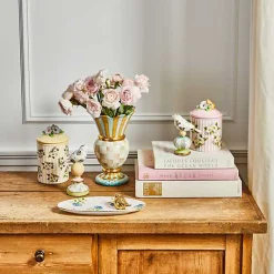 Parchment Check Great Vase