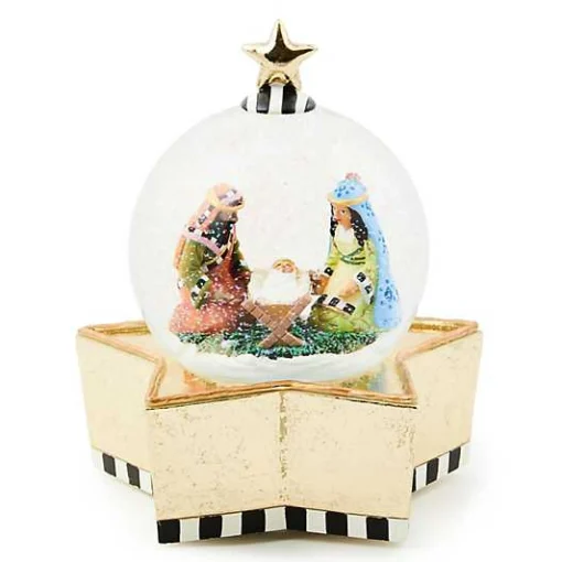 Patience Brewster Nativity Snow Globe
