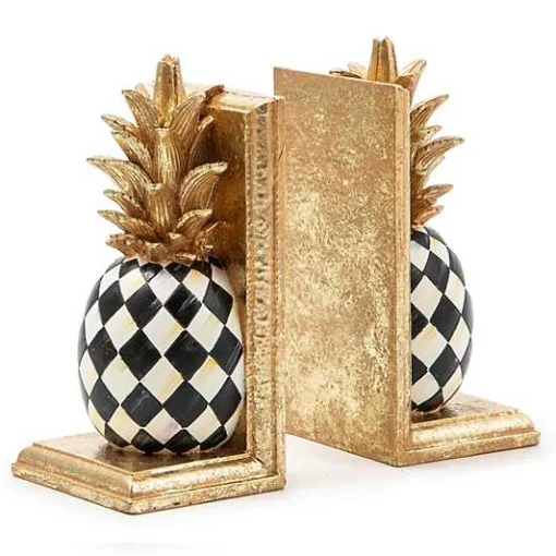 Pineapple Bookends