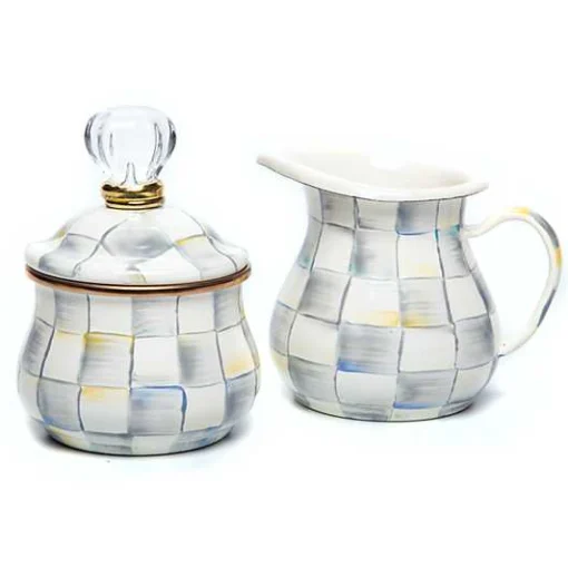 Sterling Check Creamer
