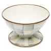 Sterling Check Ice Cream Dish