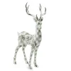 Sterling Check Standing Silver Garland Deer