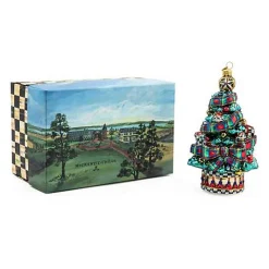 Tartastic Tree Glass Ornament