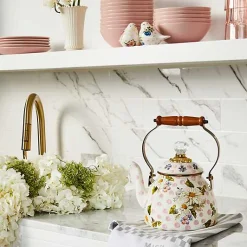 Wildflowers Pink 2 Quart Tea Kettle