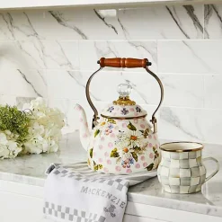 Wildflowers Pink 2 Quart Tea Kettle