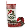 Christmas Cardinal Stocking