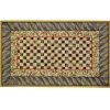 Courtly Check Purple  Green 9' x 12' Rug