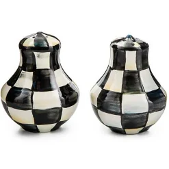 Courtly Check Salt  Pepper Shakers