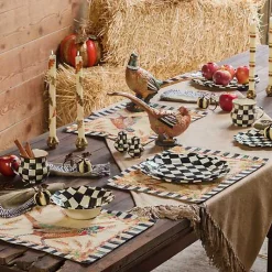 Courtly Check Salt  Pepper Shakers