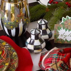 Courtly Check Salt  Pepper Shakers