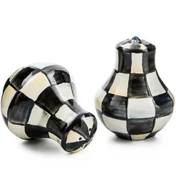 Courtly Check Salt  Pepper Shakers