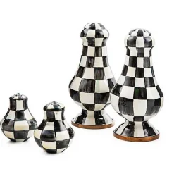Courtly Check Salt  Pepper Shakers